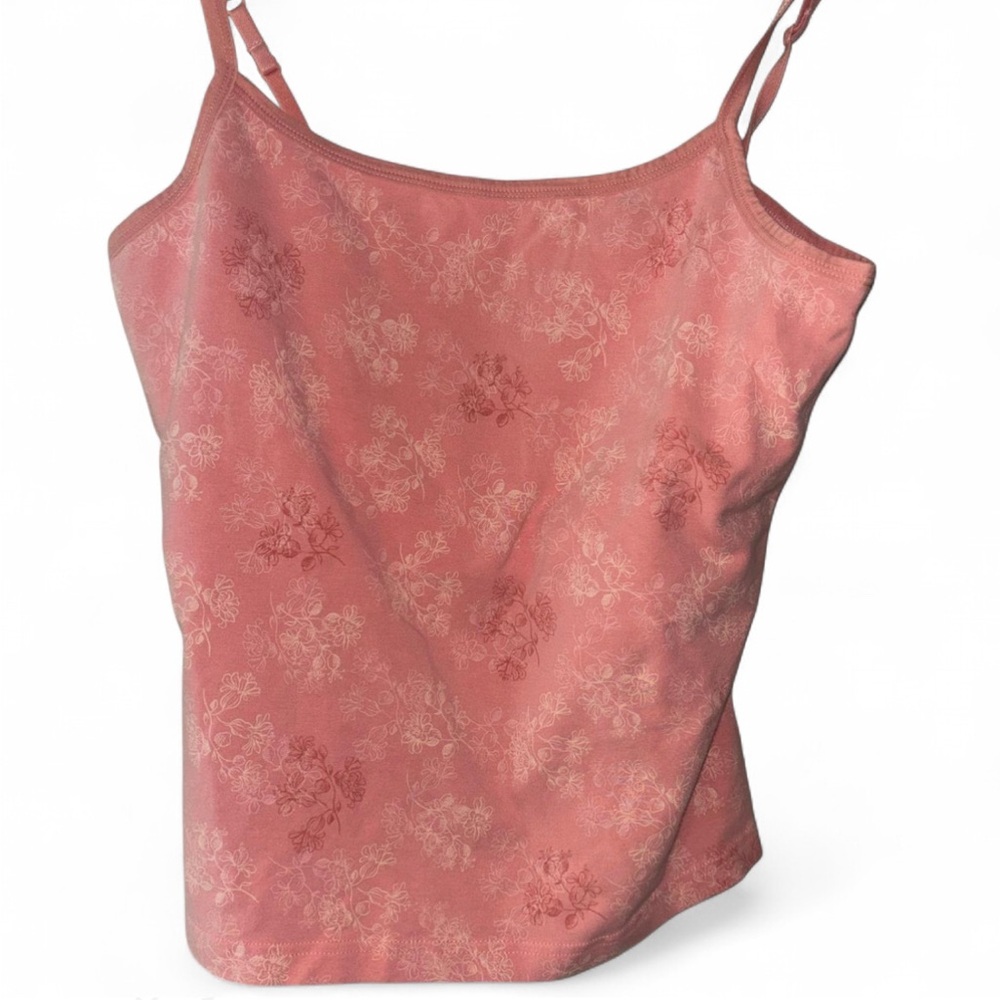Eddie Bauer Pink Floral Camisole